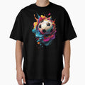 Chromatic Football T-Shirt - Aesthetic Graphic Unisex - T-Shirt, Sweatshirt, Hoodie