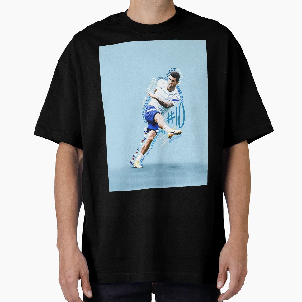 Christian Pulisic 5 T-Shirt - Novelty Apparel Unisex - T-Shirt, Sweatshirt, Hoodie