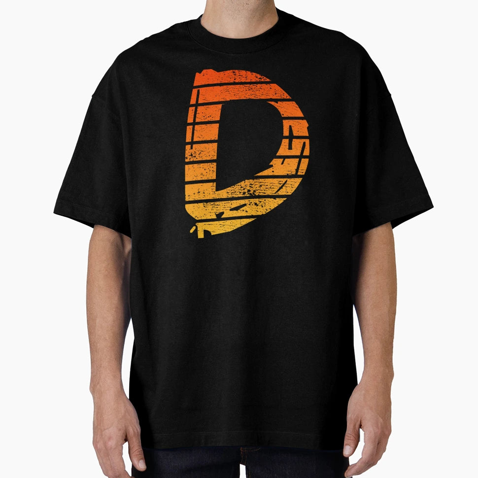 Letter D Initials T-Shirt - Casual Everyday Wear for Adults - T-Shirt, Sweatshirt, Hoodie