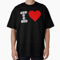 I Red Heart I Love Futbol T-Shirt - Novelty Apparel Men Women - T-Shirt, Sweatshirt, Hoodie