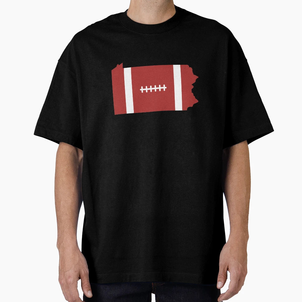 Keystone State Football Temple T-Shirt - Aesthetic Graphic Unisex - T-Shirt, Sweatshirt, Hoodie