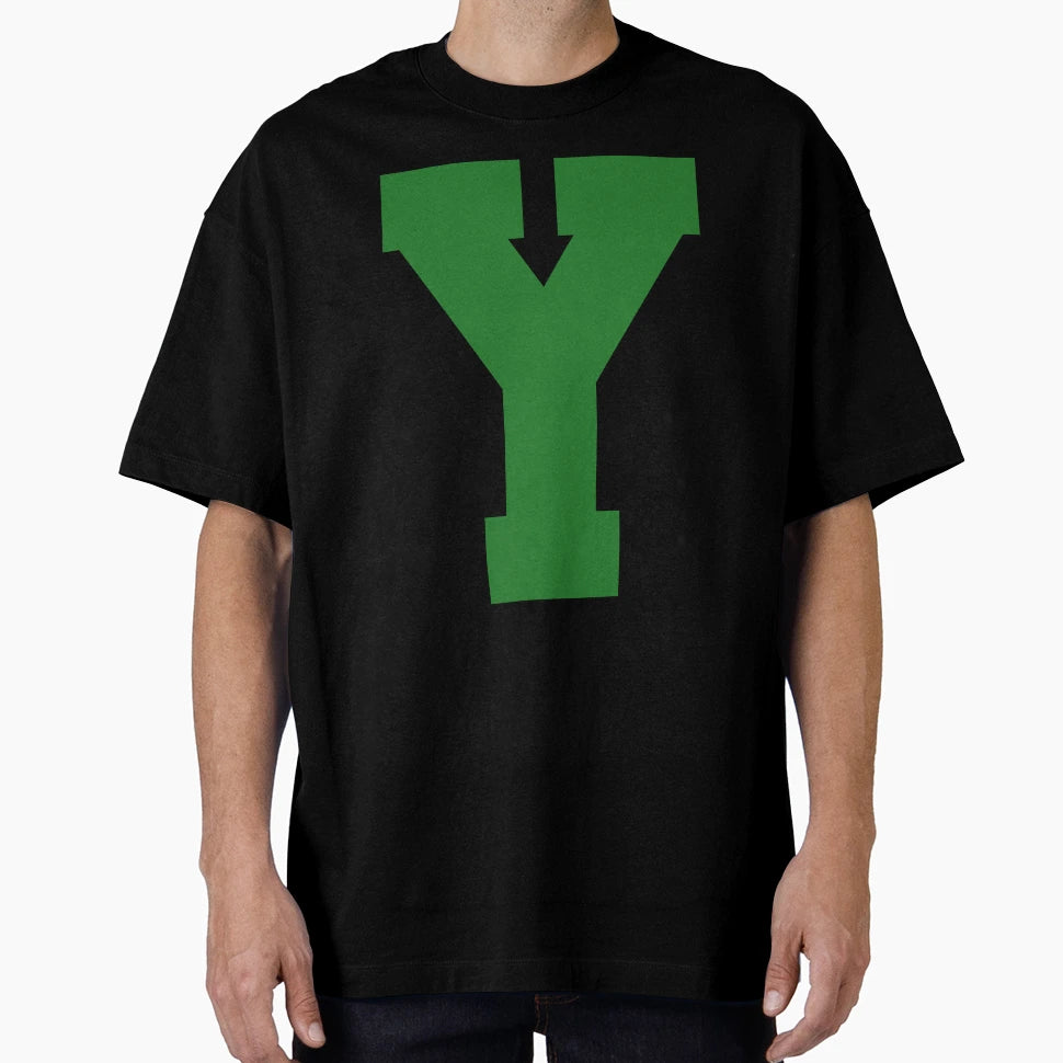 Alphabet Green Y Sports Letter Y T-Shirt - Graphic Print for Adults - T-Shirt, Sweatshirt, Hoodie