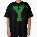Alphabet Green Y Sports Letter Y T-Shirt - Graphic Print for Adults - T-Shirt, Sweatshirt, Hoodie