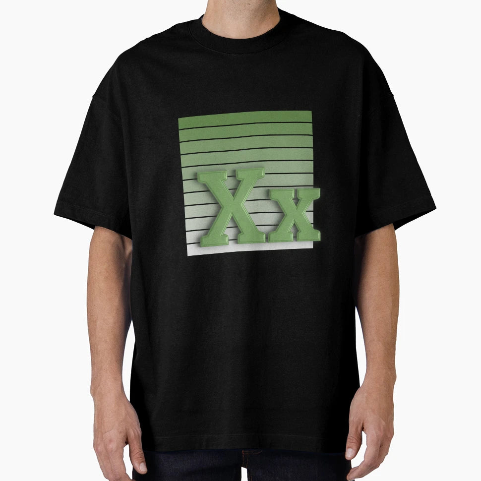 X Letter T-Shirt - Casual Everyday Wear Men Women - T-Shirt, Sweatshirt, Hoodie