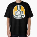 Green Bay Throwback Football Helmet T-Shirt - Graphic Print for Adults - T-Shirt, Sweatshirt, Hoodie