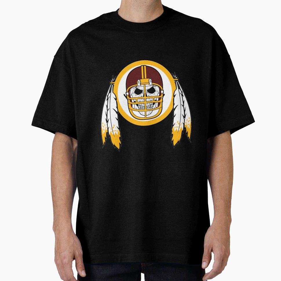 Red Commanders Skull T-Shirt - Minimalist Print Men Women - T-Shirt, Sweatshirt, Hoodie