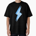 Blue Lighning Bolt Preppy T-Shirt - Streetwear Style for Adults - T-Shirt, Sweatshirt, Hoodie