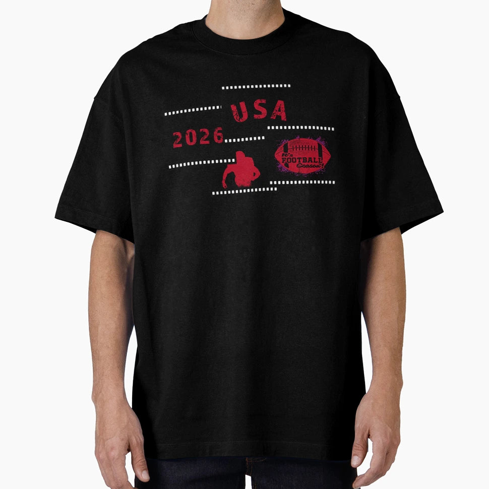Usa Football 2026 Film Strip Sports T-Shirt - Casual Everyday Wear Unisex - T-Shirt, Sweatshirt, Hoodie