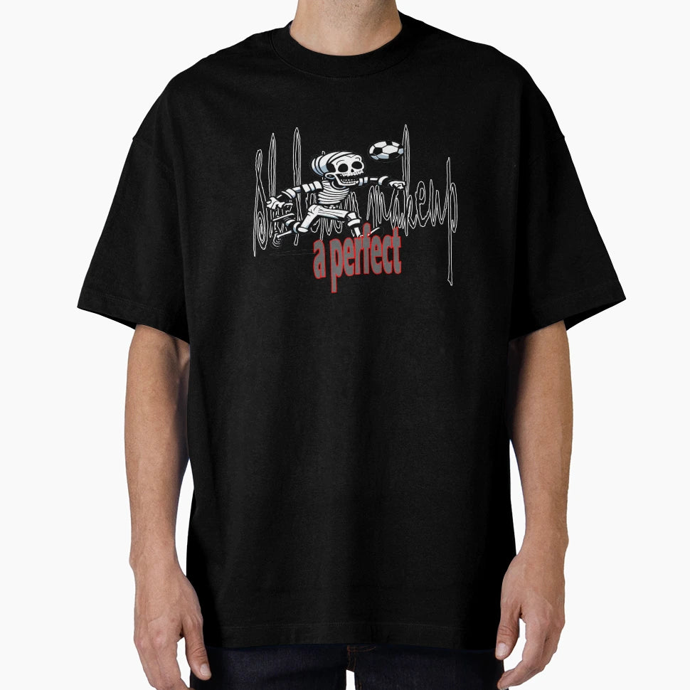 Skeleton Makeup T-Shirt - Streetwear Style Unisex - T-Shirt, Sweatshirt, Hoodie