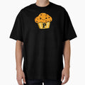 Alphabet Letter P Muffin T-Shirt - Trendy Graphic for Adults - T-Shirt, Sweatshirt, Hoodie