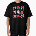Football Bow And Cheer Spirit Collection T-Shirt - Graphic Print for Adults - T-Shirt, Sweatshirt, Hoodie