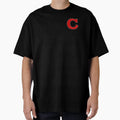 C Initial Letter Patch T-Shirt - Graphic Print Unisex - T-Shirt, Sweatshirt, Hoodie