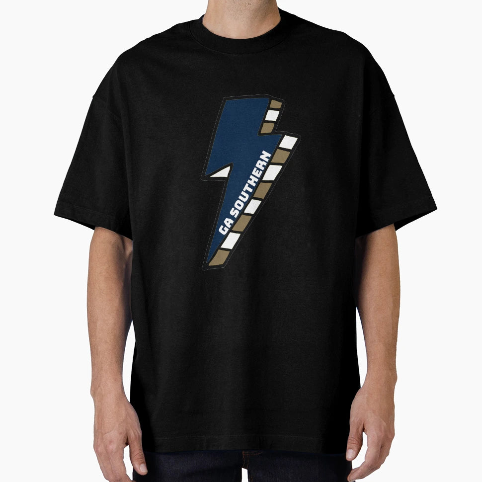 Georgia Southern University Lightning T-Shirt - Custom Art Print Men Women - T-Shirt, Sweatshirt, Hoodie