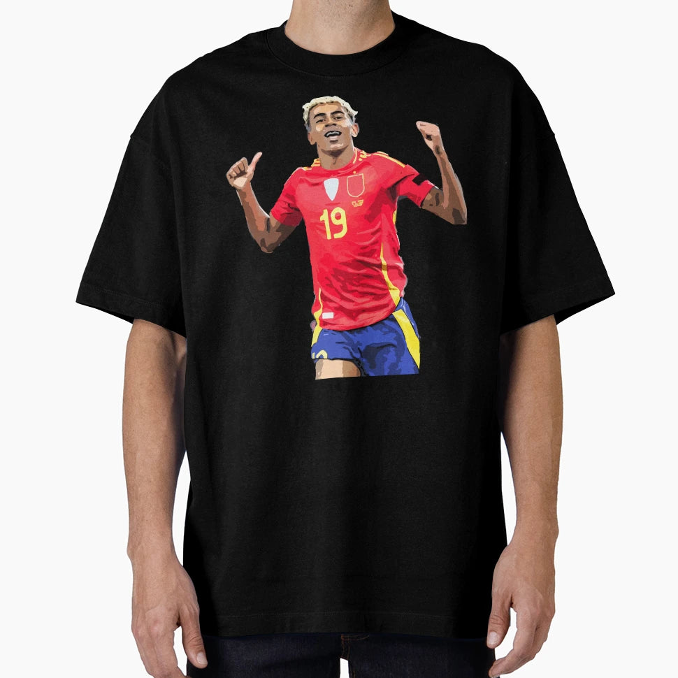 Lamine Yamal T-Shirt - Minimalist Print Men Women - T-Shirt, Sweatshirt, Hoodie