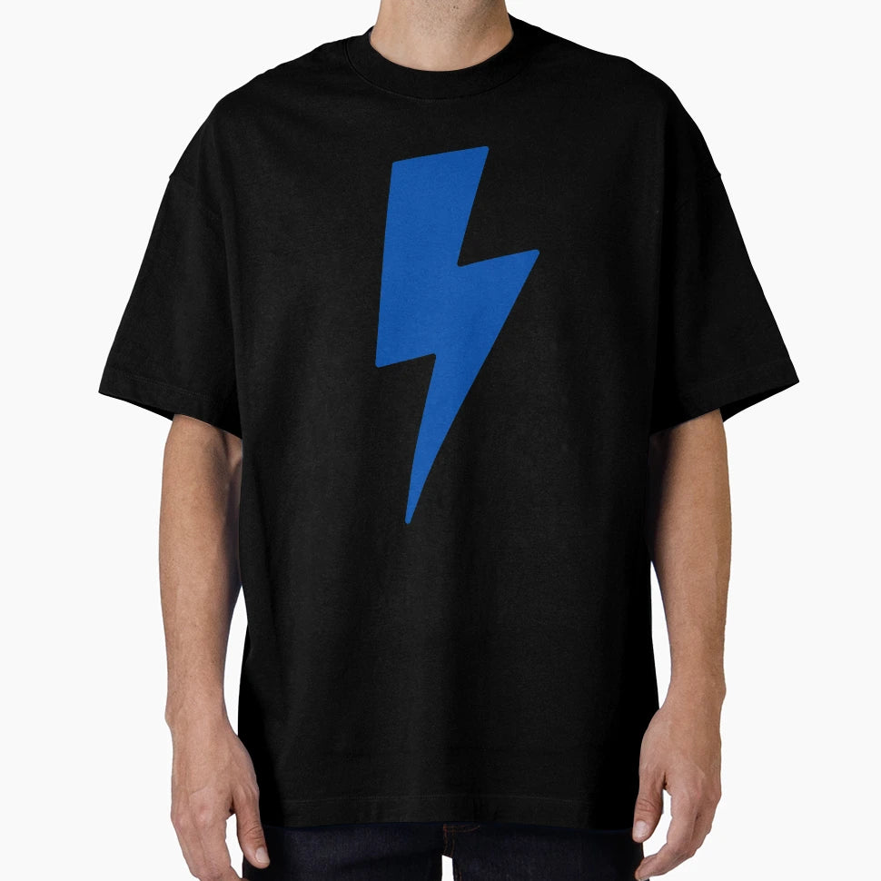 Shocking Blue Lightning Bolt T-Shirt - Aesthetic Graphic Unisex - T-Shirt, Sweatshirt, Hoodie