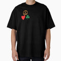 More Peace Love And Shamrocks T-Shirt - Fun Novelty Design Men Women - T-Shirt, Sweatshirt, Hoodie