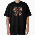 Plaid Elegance Red And Blue Bow T-Shirt - Custom Art Print Men Women - T-Shirt, Sweatshirt, Hoodie