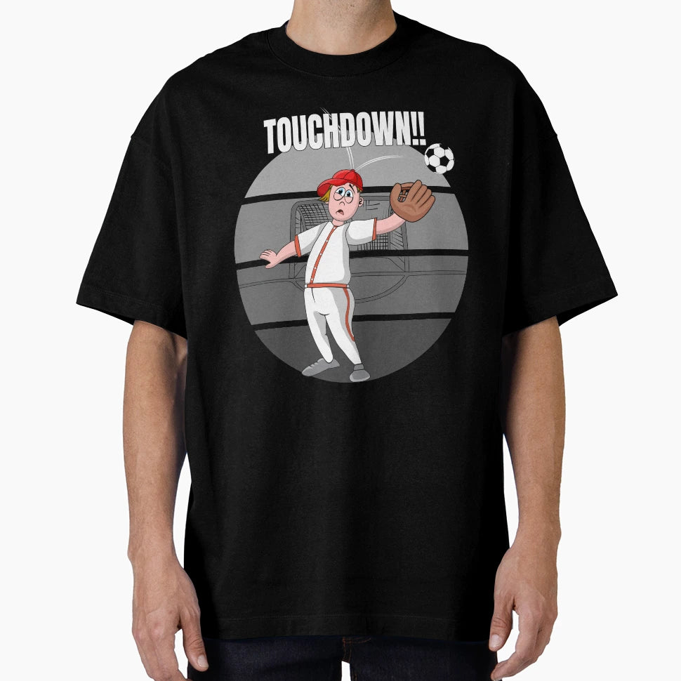 Touchdown Funny Baseball T-Shirt - Unique Graphic Unisex - T-Shirt, Sweatshirt, Hoodie