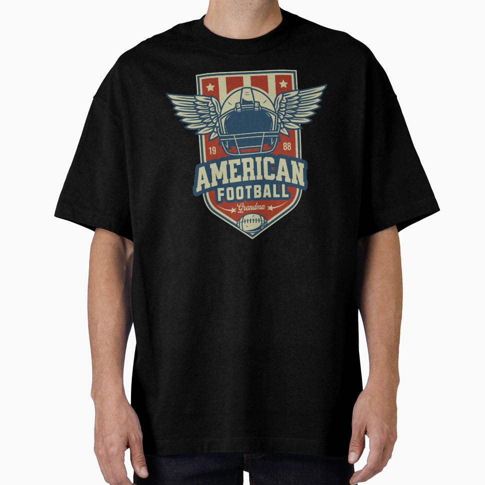 American Football Grandma T-Shirt - Graphic Print for Adults - T-Shirt, Sweatshirt, Hoodie