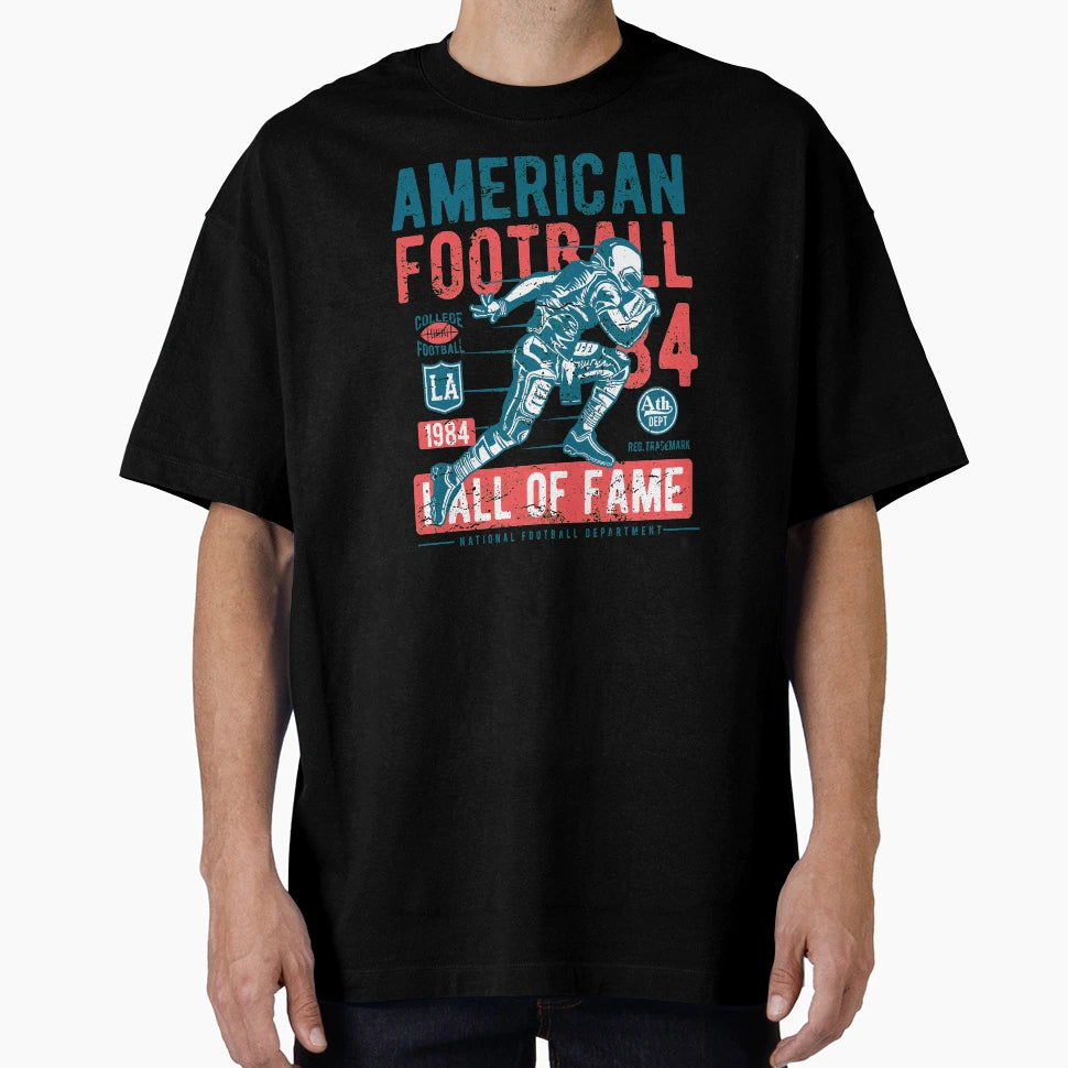 American Football Hall Fame T-Shirt - Graphic Print Unisex - T-Shirt, Sweatshirt, Hoodie