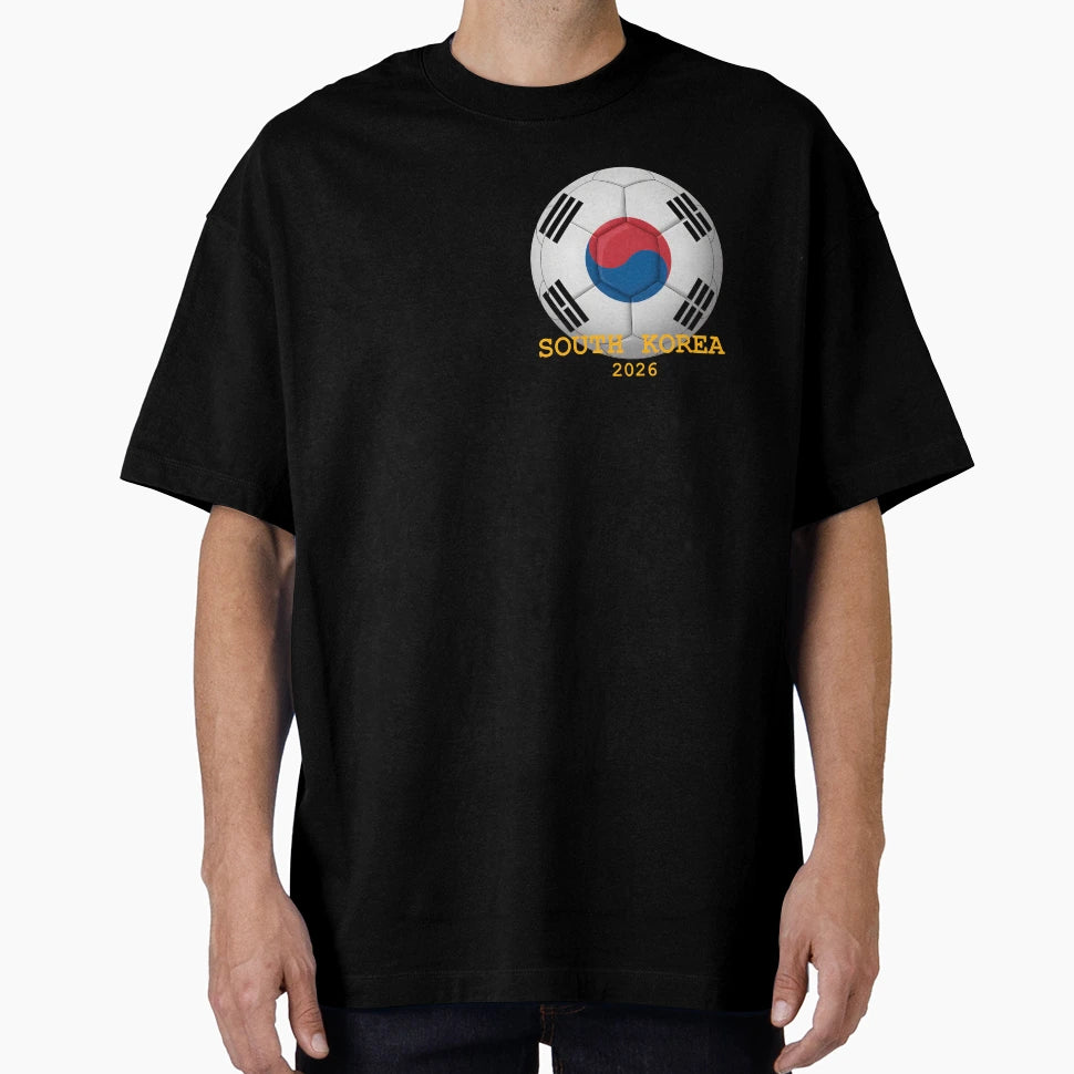 South Korea 2026 Soccer Games T-Shirt - Trendy Graphic Unisex - T-Shirt, Sweatshirt, Hoodie