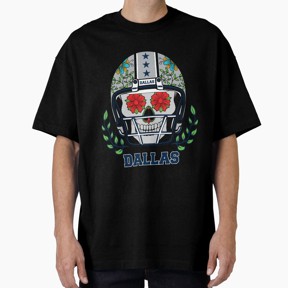 Dallas Skull T-Shirt - Minimalist Print Men Women - T-Shirt, Sweatshirt, Hoodie