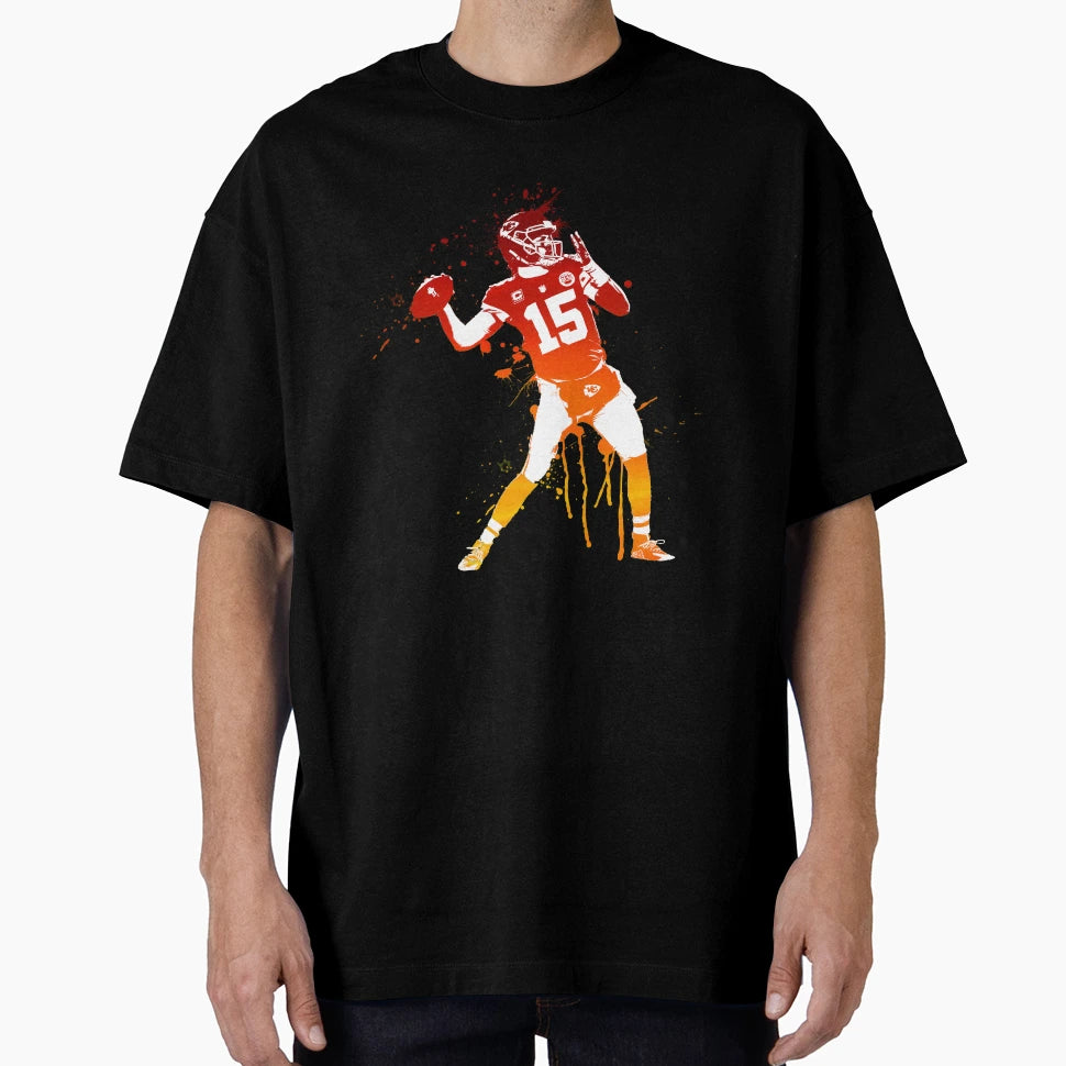Football Mahomes Kansas T-Shirt - Graphic Print Men Women - T-Shirt, Sweatshirt, Hoodie