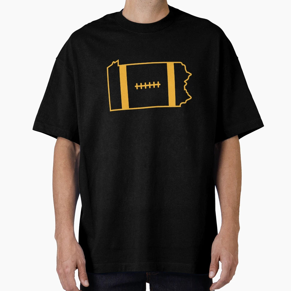 Keystone State Football Steelers T-Shirt - Casual Everyday Wear Unisex - T-Shirt, Sweatshirt, Hoodie
