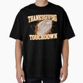 Thanksgiving Turkey And Touchdowns T-Shirt - Aesthetic Graphic Unisex - T-Shirt, Sweatshirt, Hoodie