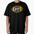 Pittsburgh Throwback Football T-Shirt - Unique Graphic Men Women - T-Shirt, Sweatshirt, Hoodie