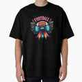 Football Mom Bow T-Shirt - Casual Everyday Wear for Adults - T-Shirt, Sweatshirt, Hoodie