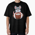 Mouse American Football T-Shirt - Novelty Apparel Unisex - T-Shirt, Sweatshirt, Hoodie