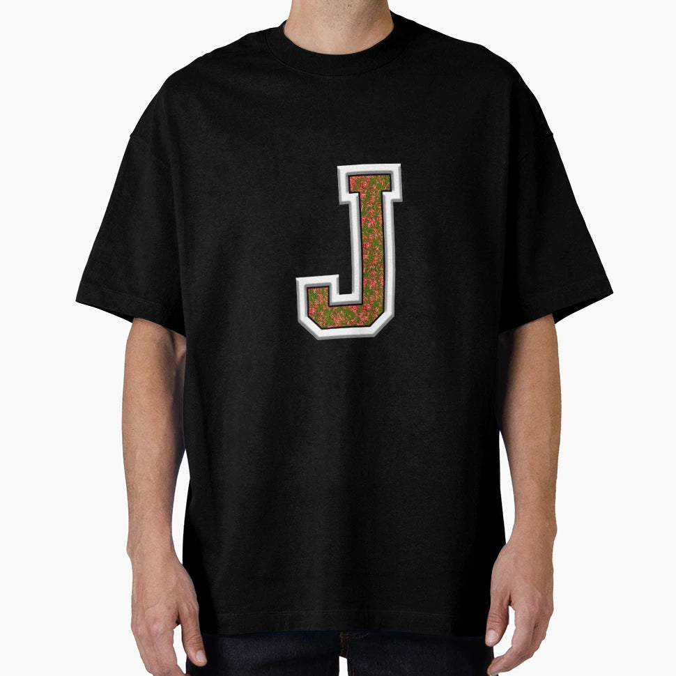 Stoney Clover Lane Letter J T-Shirt - Fun Novelty Design Men Women - T-Shirt, Sweatshirt, Hoodie