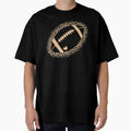 American Football Leopard Football Lover T-Shirt - Graphic Print Unisex - T-Shirt, Sweatshirt, Hoodie
