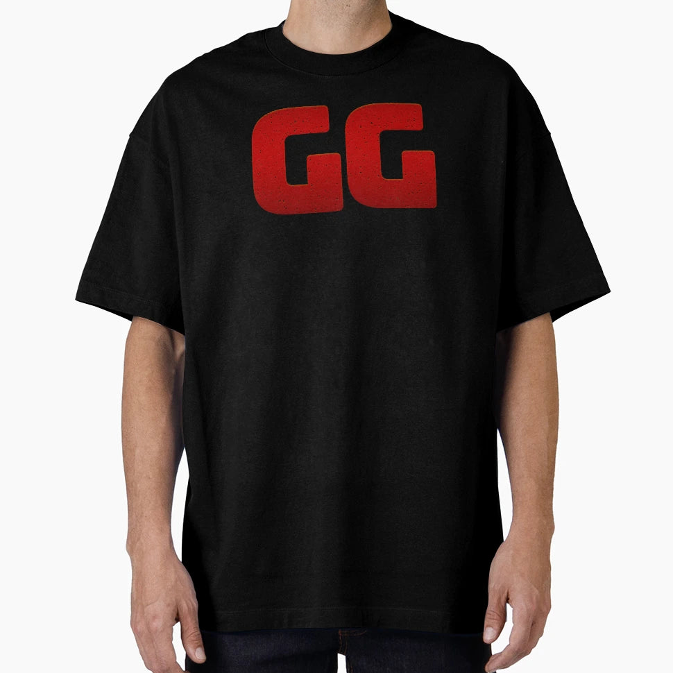Gg Good Game Deep Red T-Shirt - Minimalist Print Men Women - T-Shirt, Sweatshirt, Hoodie