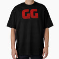 Gg Good Game Deep Red T-Shirt - Minimalist Print Men Women - T-Shirt, Sweatshirt, Hoodie