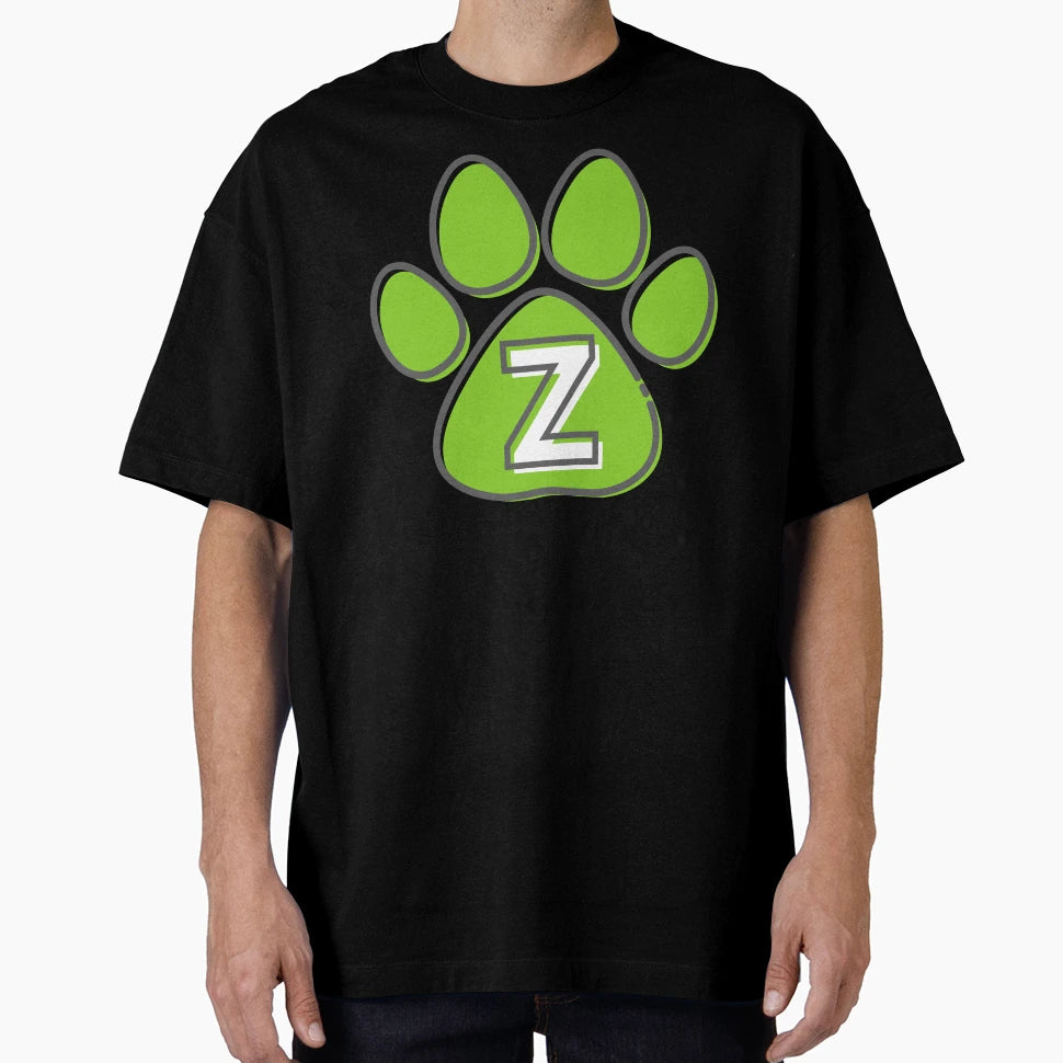 Green Paw Monogram Z T-Shirt - Trendy Graphic Unisex - T-Shirt, Sweatshirt, Hoodie