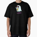 Alphabet Letter P Totally Ghost T-Shirt - Minimalist Print Men Women - T-Shirt, Sweatshirt, Hoodie
