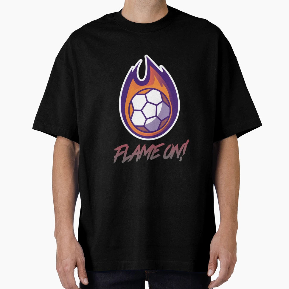 Flame Hand Ball T-Shirt - Streetwear Style Unisex - T-Shirt, Sweatshirt, Hoodie