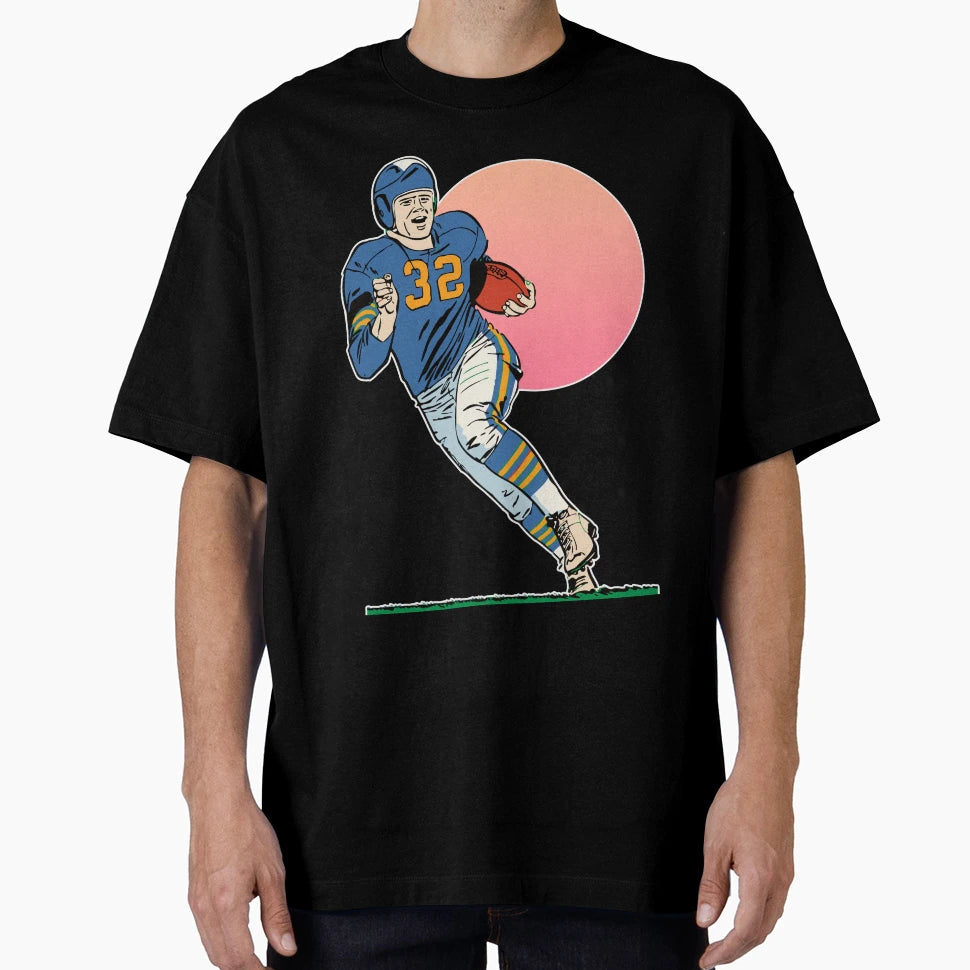 American Football Touchdown Rugby T-Shirt - Trendy Graphic for Adults - T-Shirt, Sweatshirt, Hoodie