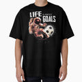 Life Is About Goals Galaxy Space T-Shirt - Casual Everyday Wear for Adults - T-Shirt, Sweatshirt, Hoodie