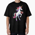 Touchdown Unicorn Magical Football T-Shirt - Minimalist Print for Adults - T-Shirt, Sweatshirt, Hoodie