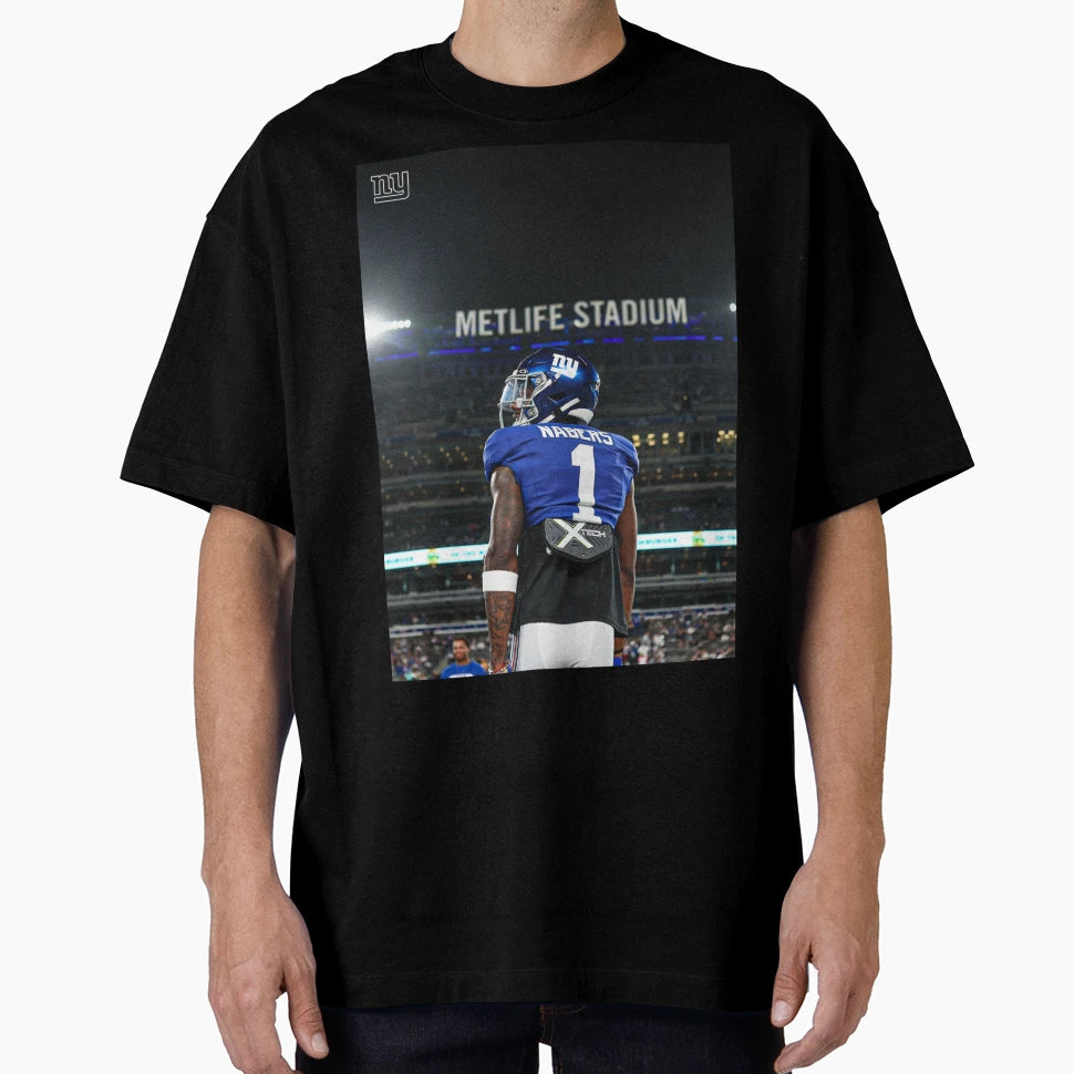 Metlife Nabers T-Shirt - Custom Art Print Unisex - T-Shirt, Sweatshirt, Hoodie