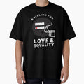 Kneeling Love Equality T-Shirt - Novelty Apparel Men Women - T-Shirt, Sweatshirt, Hoodie