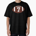 American Football Jersey No 7 Uniform T-Shirt - Aesthetic Graphic Unisex - T-Shirt, Sweatshirt, Hoodie