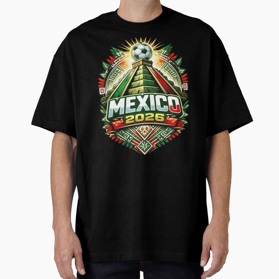 Mexico Soccer 2026 Art T-Shirt - Streetwear Style Men Women - T-Shirt, Sweatshirt, Hoodie