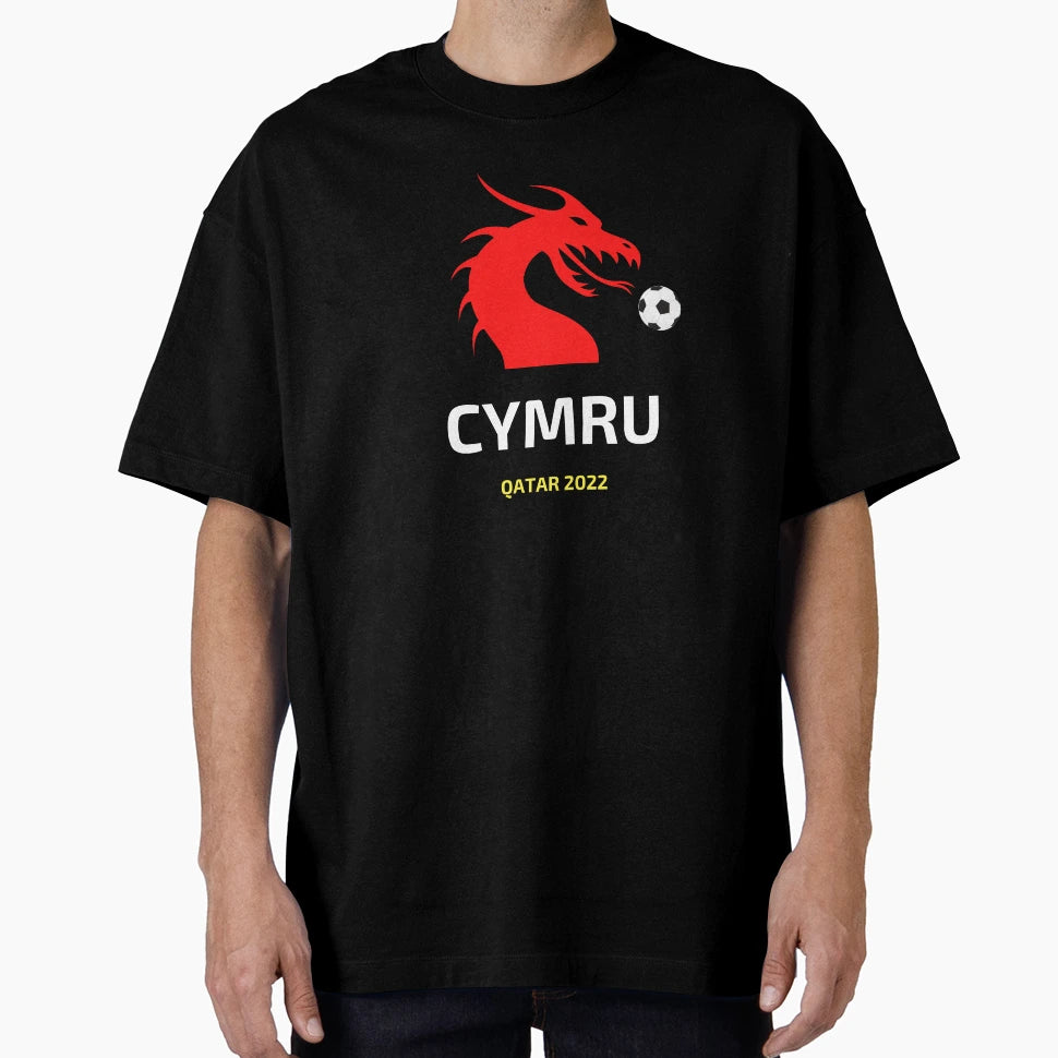 Wales Cymru 2022 World Cup Dragon T-Shirt - Novelty Apparel Men Women - T-Shirt, Sweatshirt, Hoodie