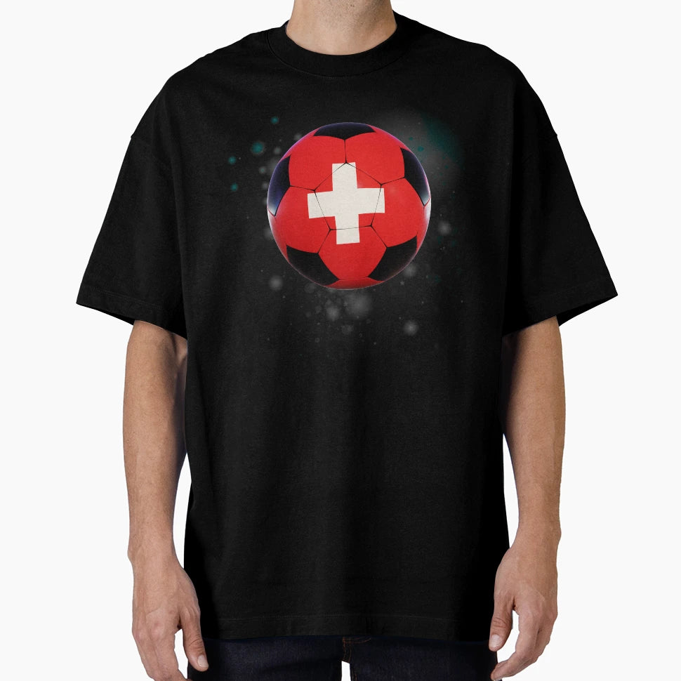 Switzerland Football Sport T-Shirt - Minimalist Print Men Women - T-Shirt, Sweatshirt, Hoodie