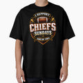 I Support Chiefs Sundays Game Day Vibes T-Shirt - Fun Novelty Design Unisex - T-Shirt, Sweatshirt, Hoodie