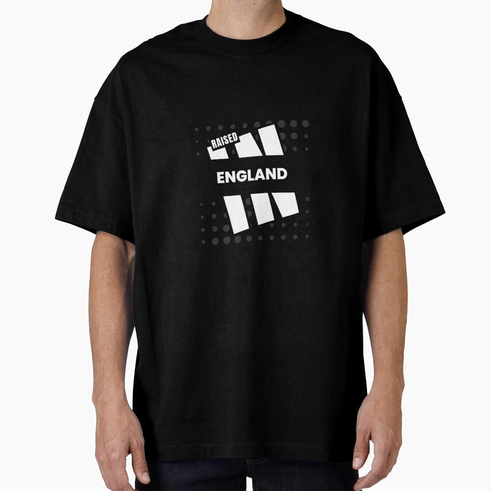 Raised England T-Shirt - Unique Graphic Unisex - T-Shirt, Sweatshirt, Hoodie